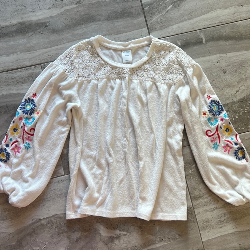 Arizona Jeans Long Sleeve Top Shirt